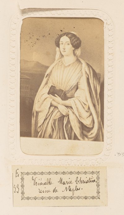 La Vénérable Marie Christine, Reine de Naples - Unknown artist