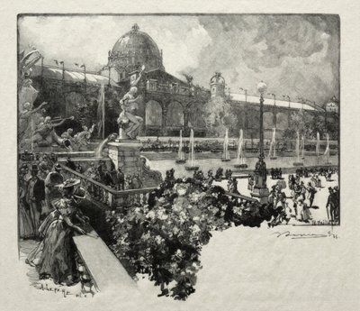 Le Palais des Arts Libéraux, Extérieur - Unknown artist