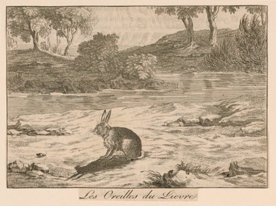"Les Oreilles du Lièvre" des Fables de La Fontaine - Unknown artist