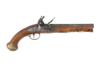 Pistolet à silex des Dragons légers - Unknown artist