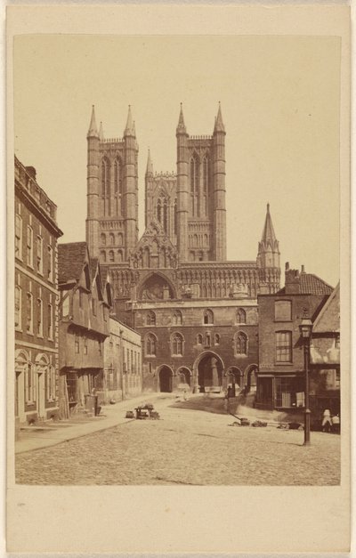 Cathédrale de Lincoln. - Unknown artist