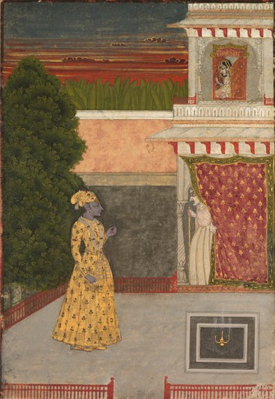 Amoureux et une Vieille Femme - Unknown artist