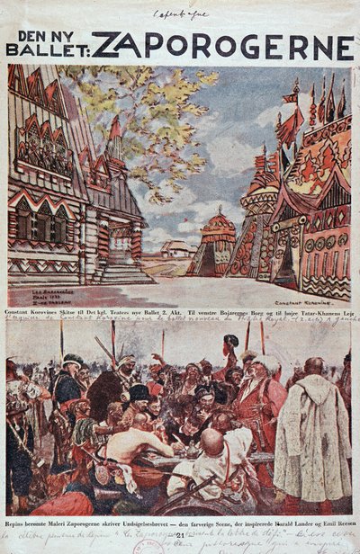 Théâtre lyrique : Les Zaporogues (Zaporogerne) - Bibliothèque de l