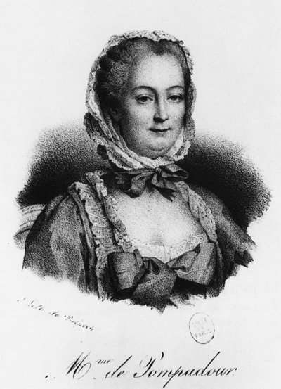 Madame de Pompadour, Jeanne Antoinette Poisson - Unknown artist