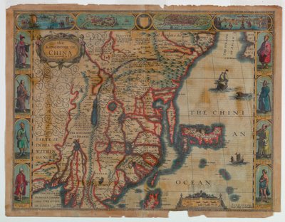 Carte de la Chine - Unknown artist