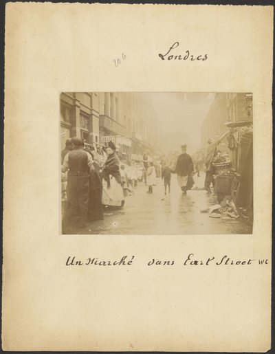 [Marché de la rue Earl] - Unknown artist