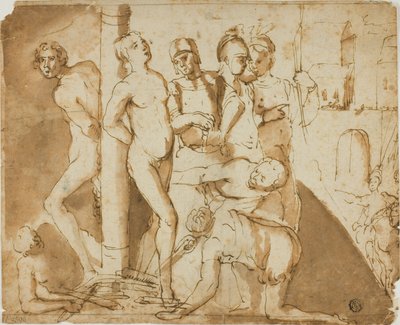Martyre de deux saints - Unknown artist