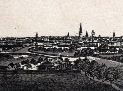 Melbourne, Australie : Vue générale. dans « Le Monde Illustré 168 vues » Sans date (fin XIXe siècle) - Unknown artist