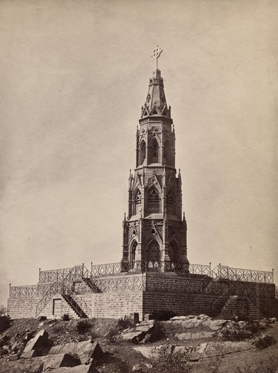 Monument commémoratif des soldats britanniques en 1859 - Unknown artist