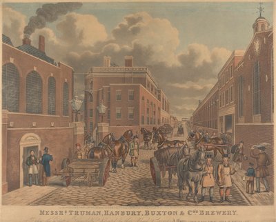 Brasserie de Messieurs Truman, Hanbury, Buxton & Co., Spitalfields - Unknown artist