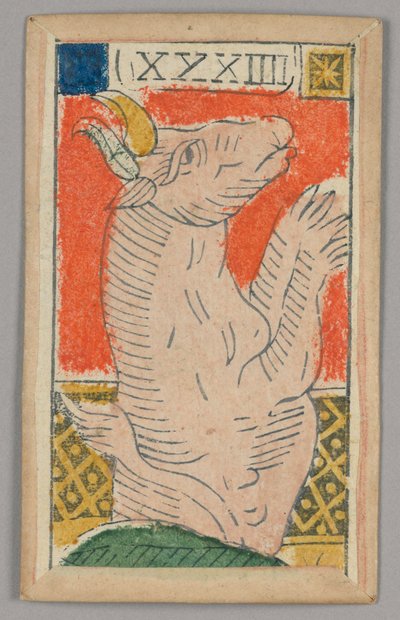 Carte à jouer Minchiate (Tarot) - Unknown artist