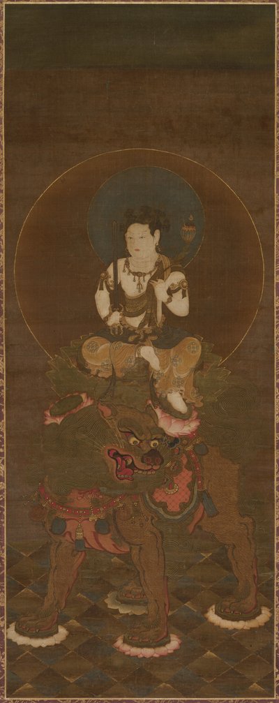 Monju avec cinq chignons (Gokei Monju) - Unknown artist