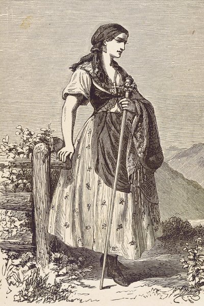 Femme morave - Unknown artist