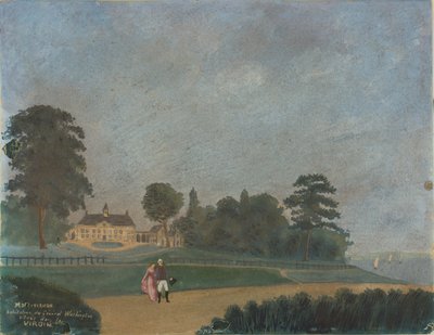 Mount Vernon, résidence du général Washington, Virginie - Unknown artist