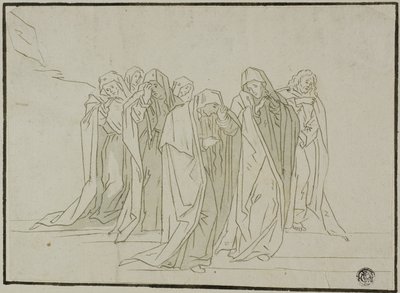 Figures en Deuil - Unknown artist