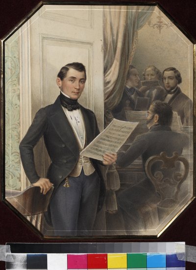 Musiciens à une Répétition - Unknown artist