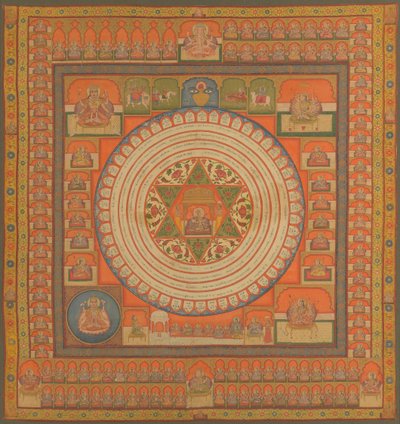 Diagramme mystique (Yantra) - Unknown artist