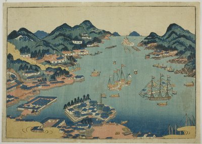 Port de Nagasaki - Unknown artist