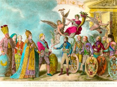 Napoléon Bonaparte (1769-1821) présente l