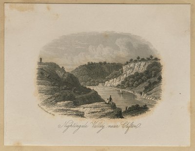 Vallée de Nightingale, près de Clifton - Unknown artist