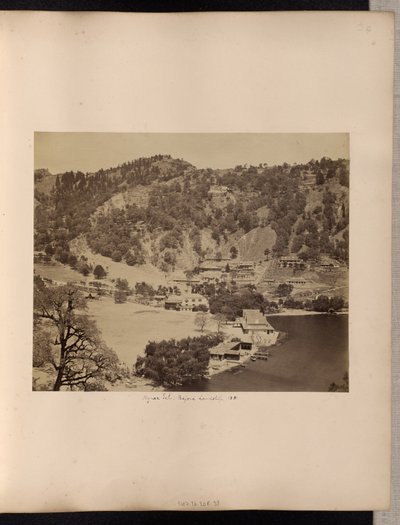 Nynee Tal, avant le glissement de terrain, 1881 - Unknown artist