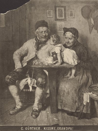 O. Günther - Embrasse-moi, grand-père ! - Unknown artist