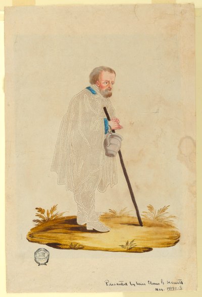 Vieil homme mendiant - Unknown artist