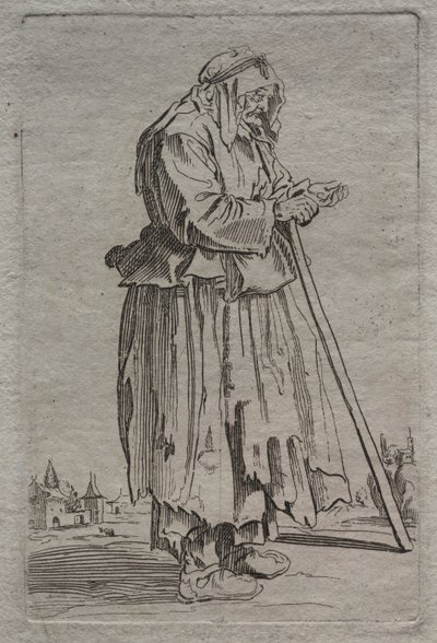 Vieille Mendiante - Unknown artist
