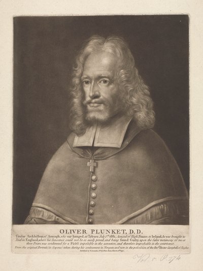 Oliver Plunket - Unknown artist