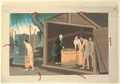Une des seize scènes de la mort et de l