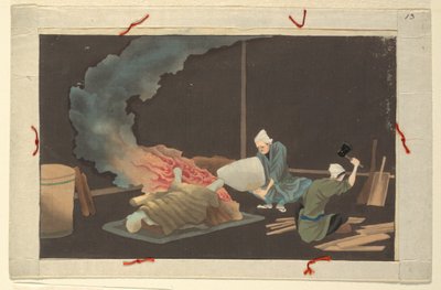 Une des seize scènes de la mort et de l