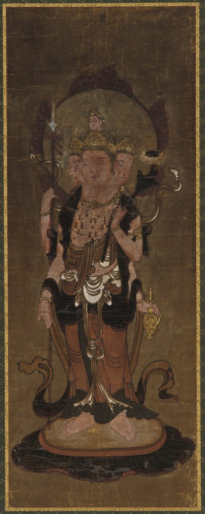 Un des douze deva: Bonten (Brahma) - Unknown artist