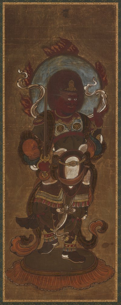 Un des douze deva : Rasetsu-ten (Raksasa, spécifiquement Nirrti) - Unknown artist