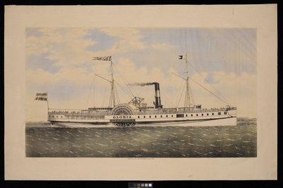 Bateau à aubes Gloria - Unknown artist