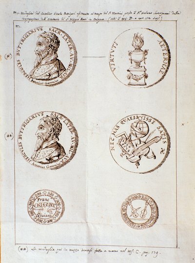 Page de Il melone, discorso armonico, avec portraits de l
