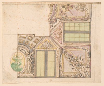 Plafond peint d