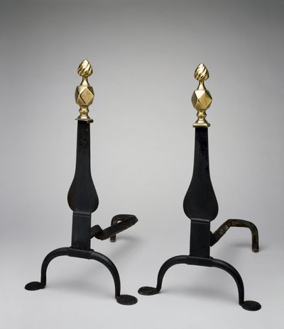 Paire de Chenets - Unknown artist