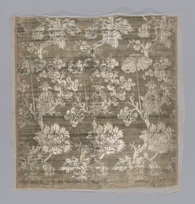 Panneau (tissu de la robe) - Unknown artist