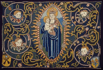 Panneau représentant la Vierge à l