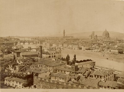 [Vue panoramique de Florence] - Unknown artist