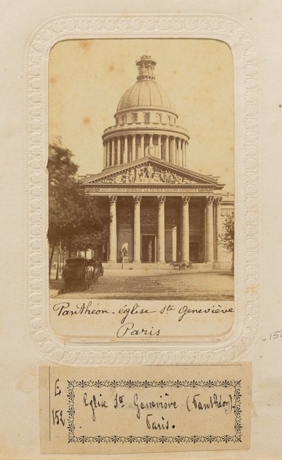 Panthéon - église Sainte Geneviève, Paris - Unknown artist