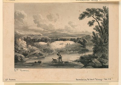 Scène pastorale, 2ème processus - Unknown artist