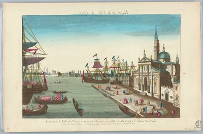 Peep-show, Entrée de la Ville de Venise venant de Chioggia avec l