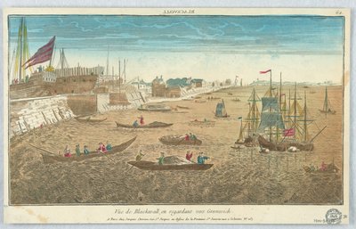 Peep-show, Vue de Blackwall, en regardant vers Greenwich, 62 - Unknown artist