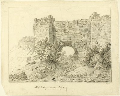 Portail de la persécution, Éphèse - Unknown artist