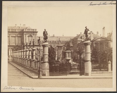 [Petit Sablon Square, Brussels] - Unknown artist