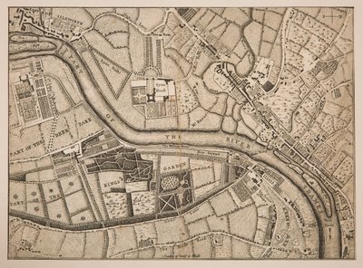 Plan de Richmond, Syon et Kew - Unknown artist