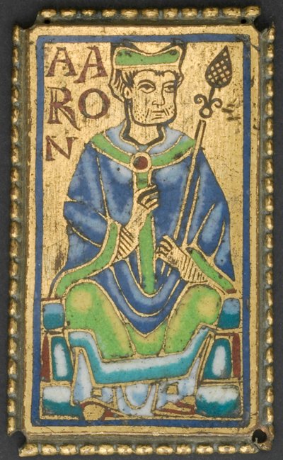 Plaque avec Aaron - Unknown artist