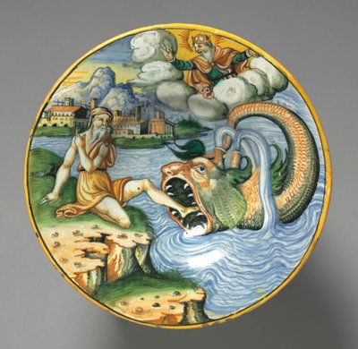 Plat représentant Jonas - Unknown artist