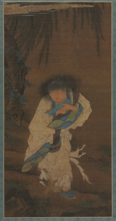 Poète et reclus Hanshan - Unknown artist